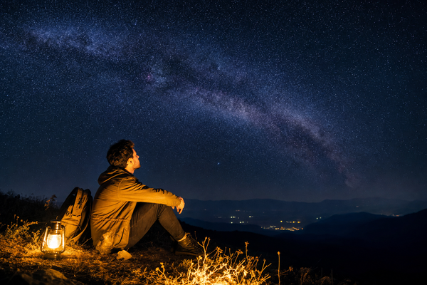 Dreaming of travel under the stars