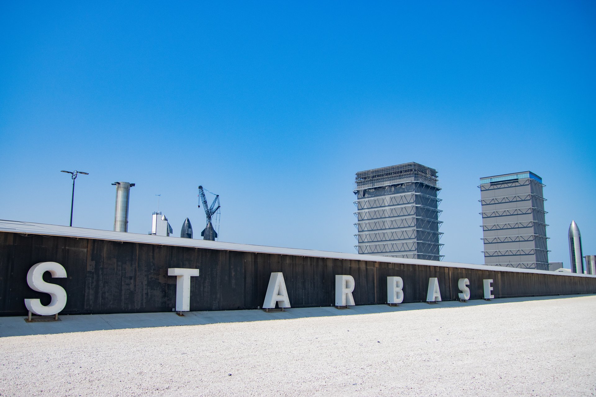 SpaceX Starbase facility at Boca Chica, Texas